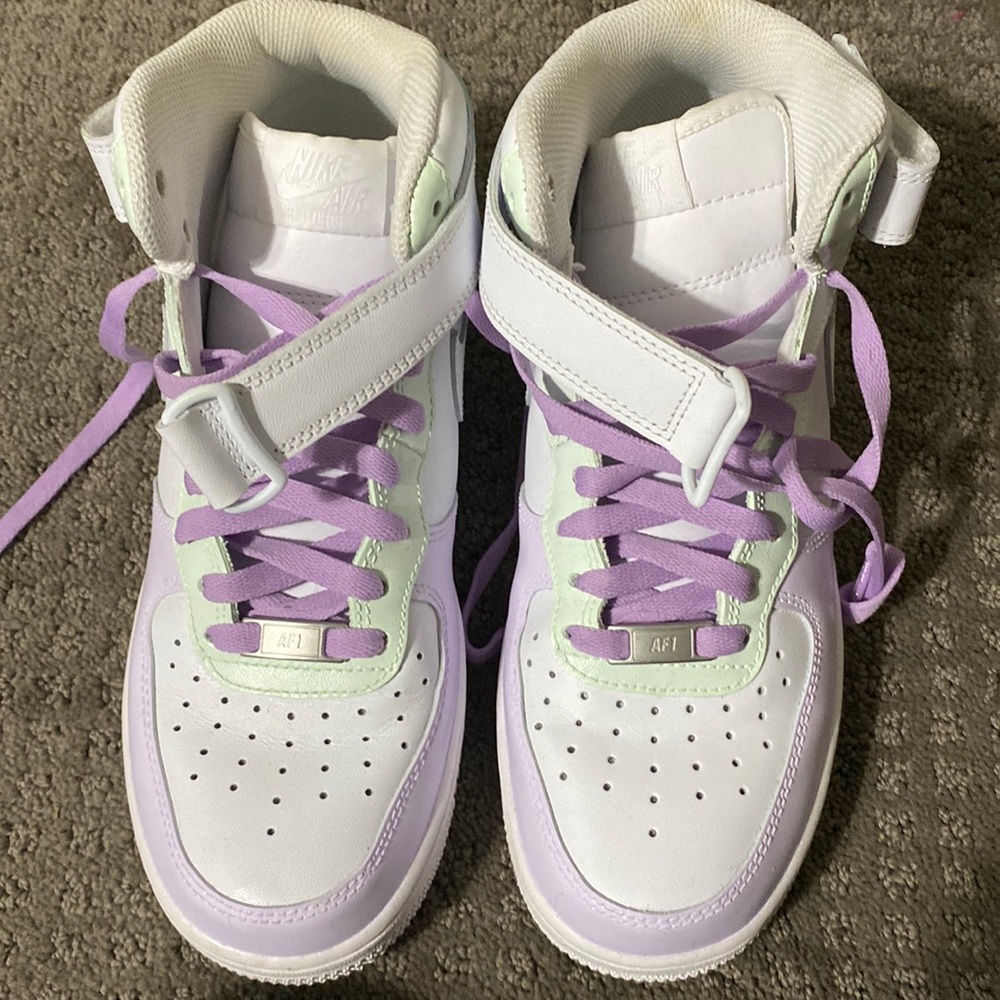 Custom Painted Nike Air Force 1s